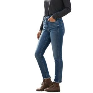 Free People We The Free Raw Hem High Rise Jegging Skinny Jeans Size 30 NWT
